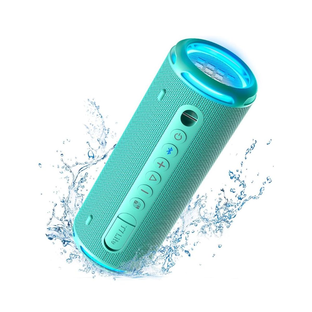 TRONSMART - Parlante Bluetooth 2023 T7 Lite IPX7 con Emparejamiento Estéreo - GRE