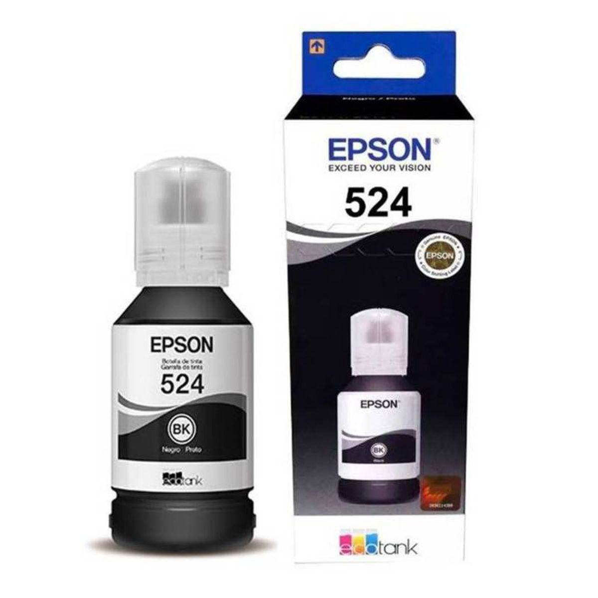 EPSON - Tinta Epson 524 Black Botella 127ML