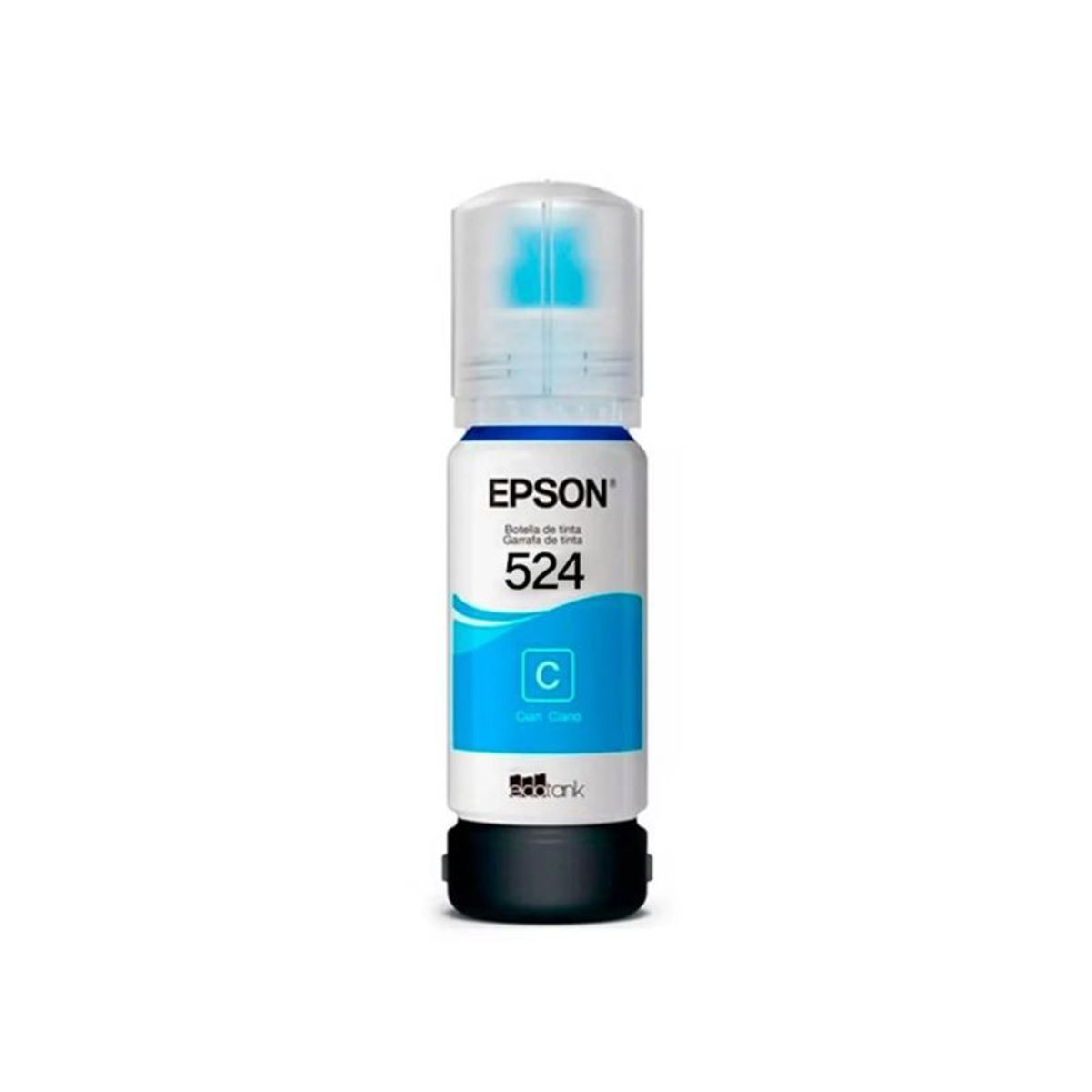 EPSON - Tinta Epson 524 Cyan Botella 70ML