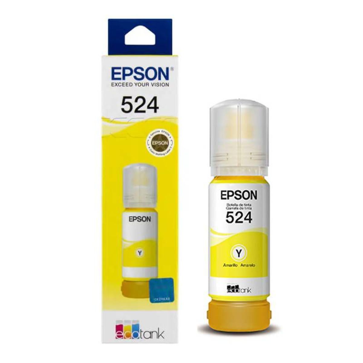 EPSON - Tinta Epson 524 Yellow Botella 70ML