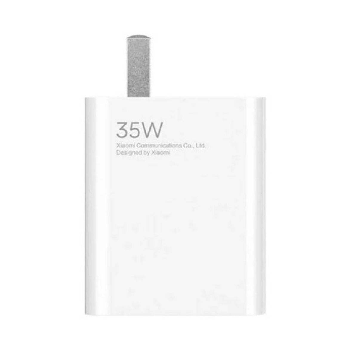 XIAOMI - Xiaomi Adaptador 35W Doble Puerto 1C  1A con carga rápida - Blanco