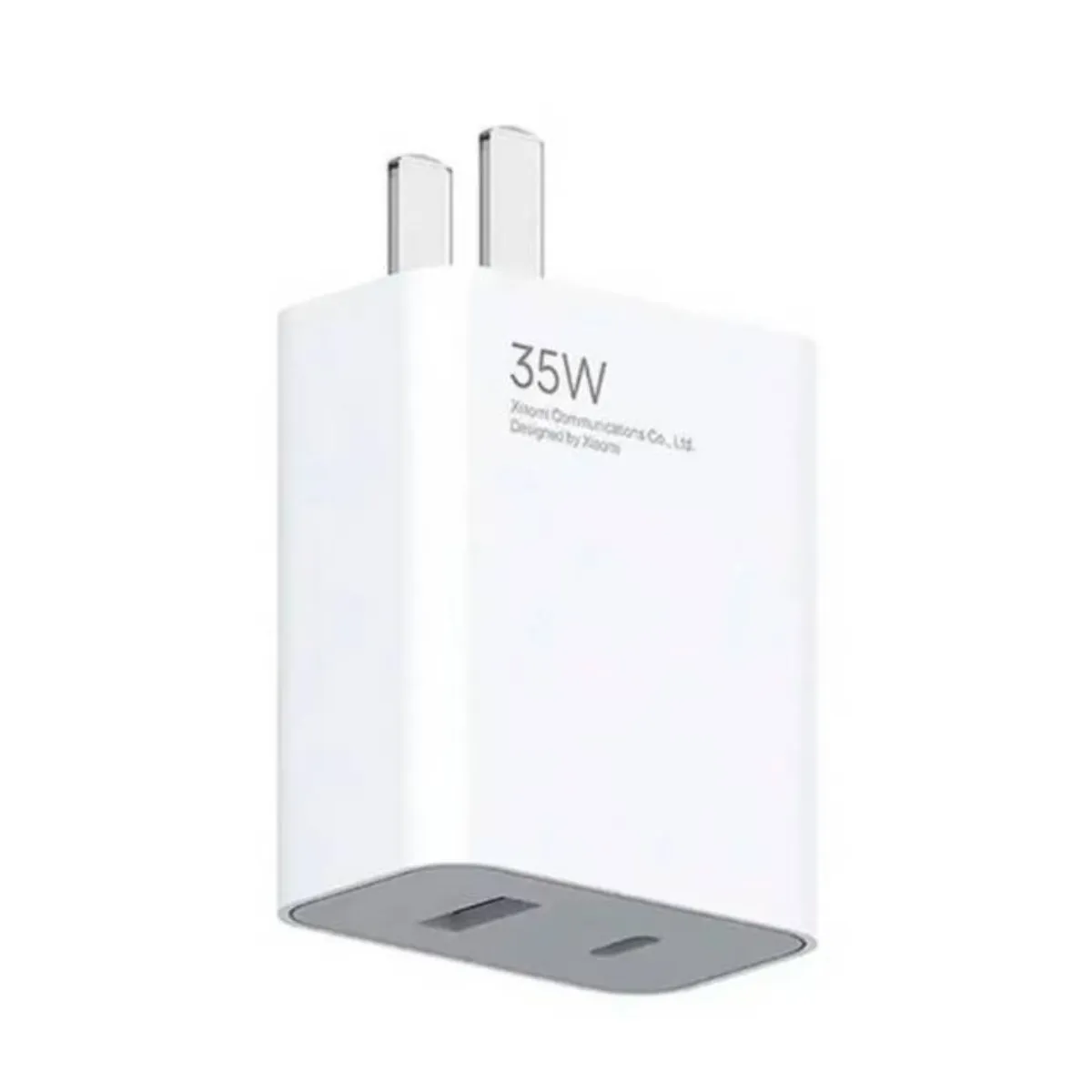 XIAOMI - Adaptador Xiaomi 35W Dual Port Charger Usb Tipo C y Usb-A - White