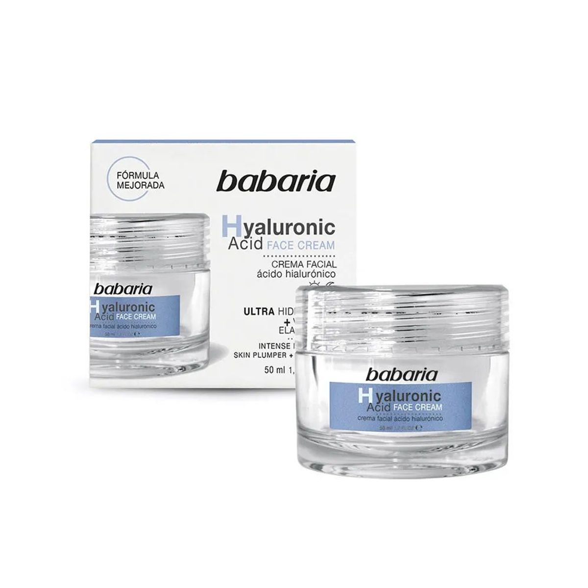 BABARIA - Crema Facial Ácido Hialurónico Babaria