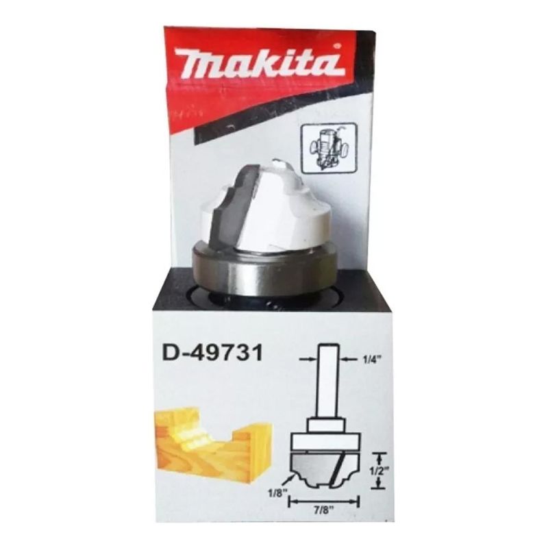 MAKITA - Fresa 14 Clasica 78 Altura 12 Makita D-49731