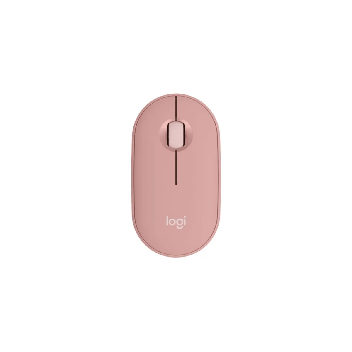 LOGITECH - Mouse Logitech Pebble Mouse 2 M350S Bluetooth/Wireless Rosa