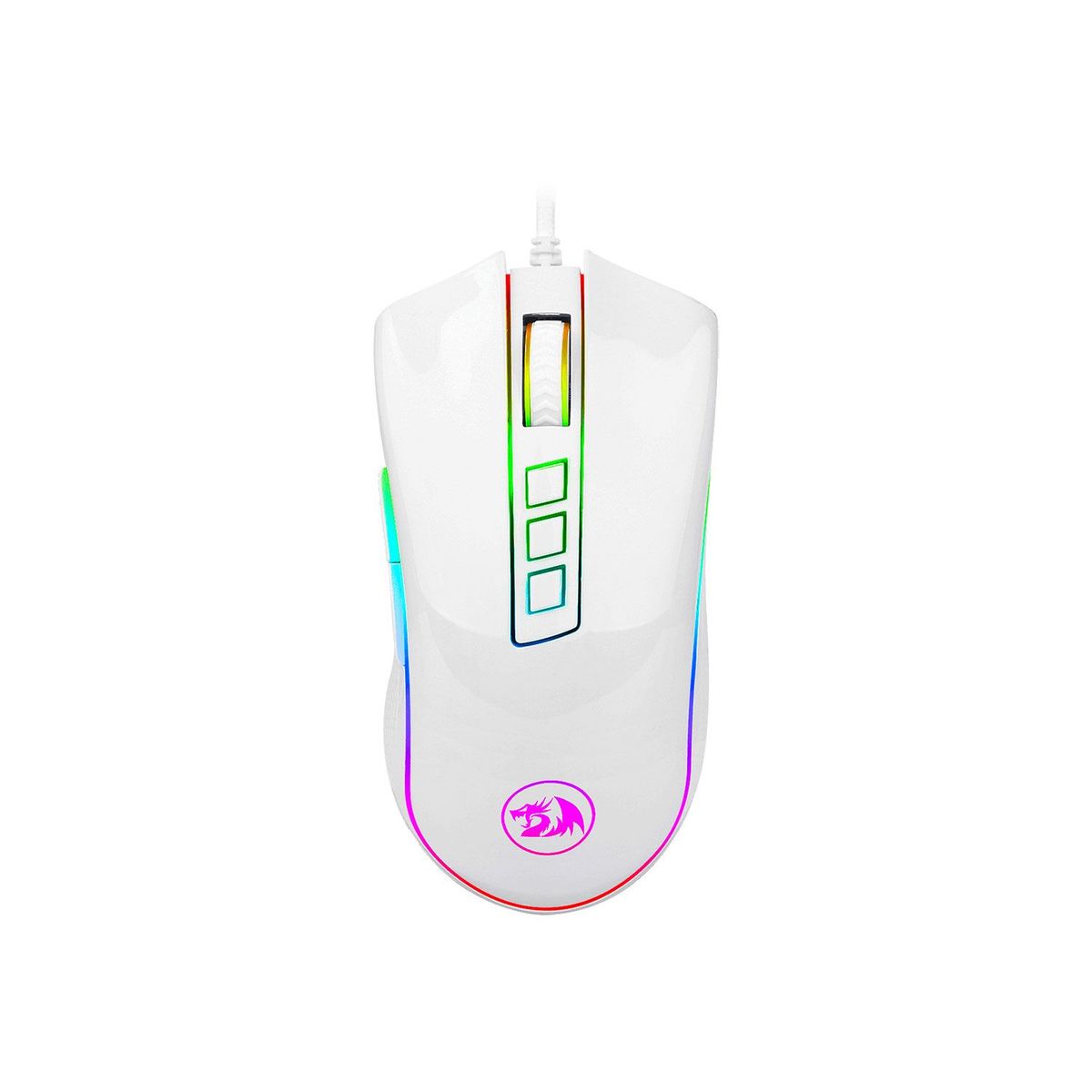 REDRAGON - Mouse Gamer Redragon Comra M711W White