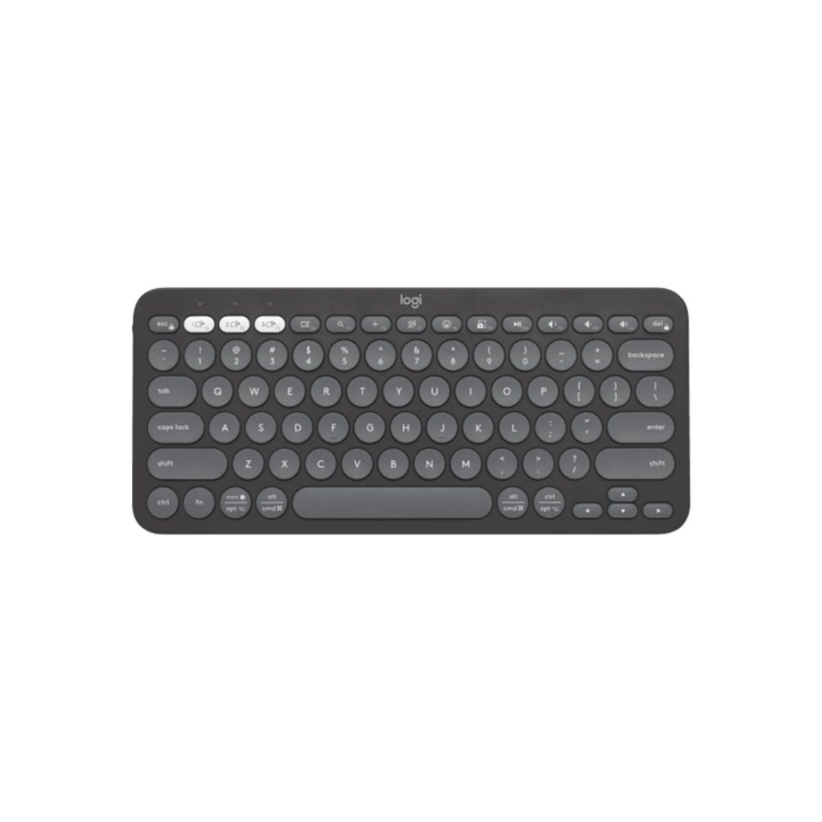 LOGITECH - Teclado Logitech Pebble Keys 2 K380S Bluetooth/Wireless Sp Graphite