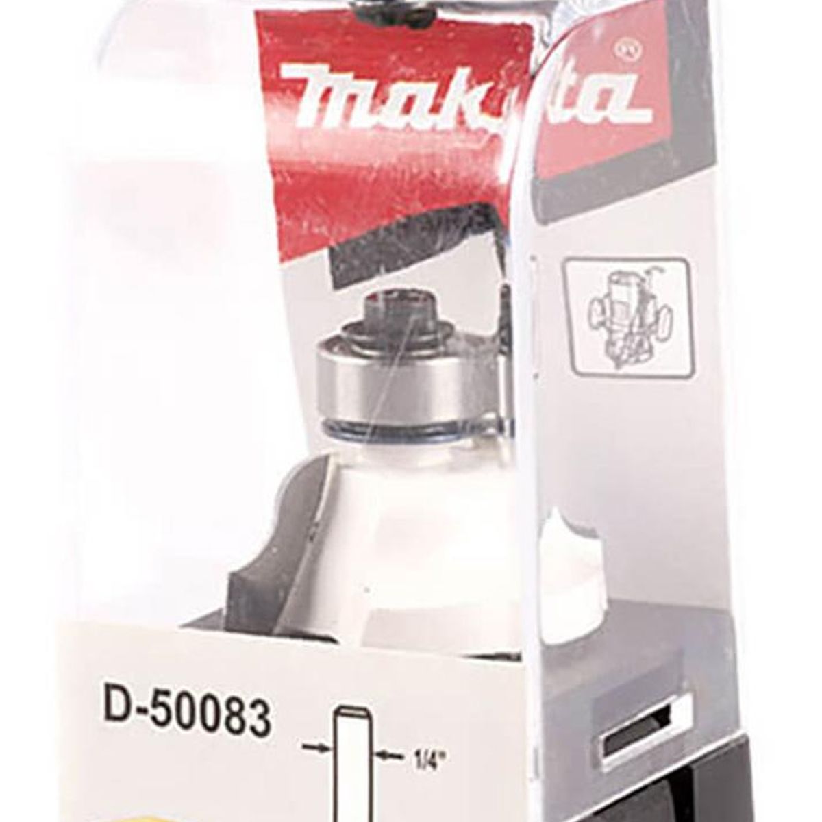 MAKITA - Fresa 1/4 Romana 5/32 2 Filo Altura 1/2 Makita D-50083