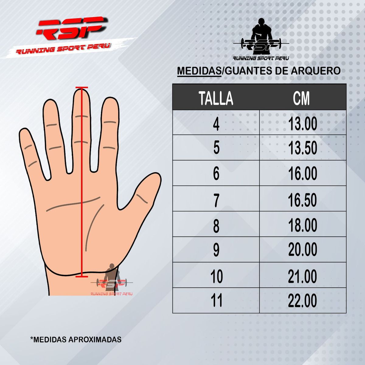 GENERICO - Guantes de Arquero Fútbol Orbit Titán Talla 6 Rojo