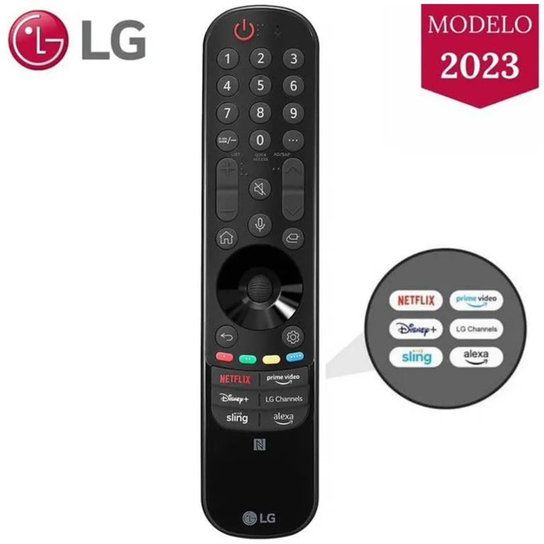 LG MR23GN Télécommande Magic 2023 – Ergonomique, Infrarouge