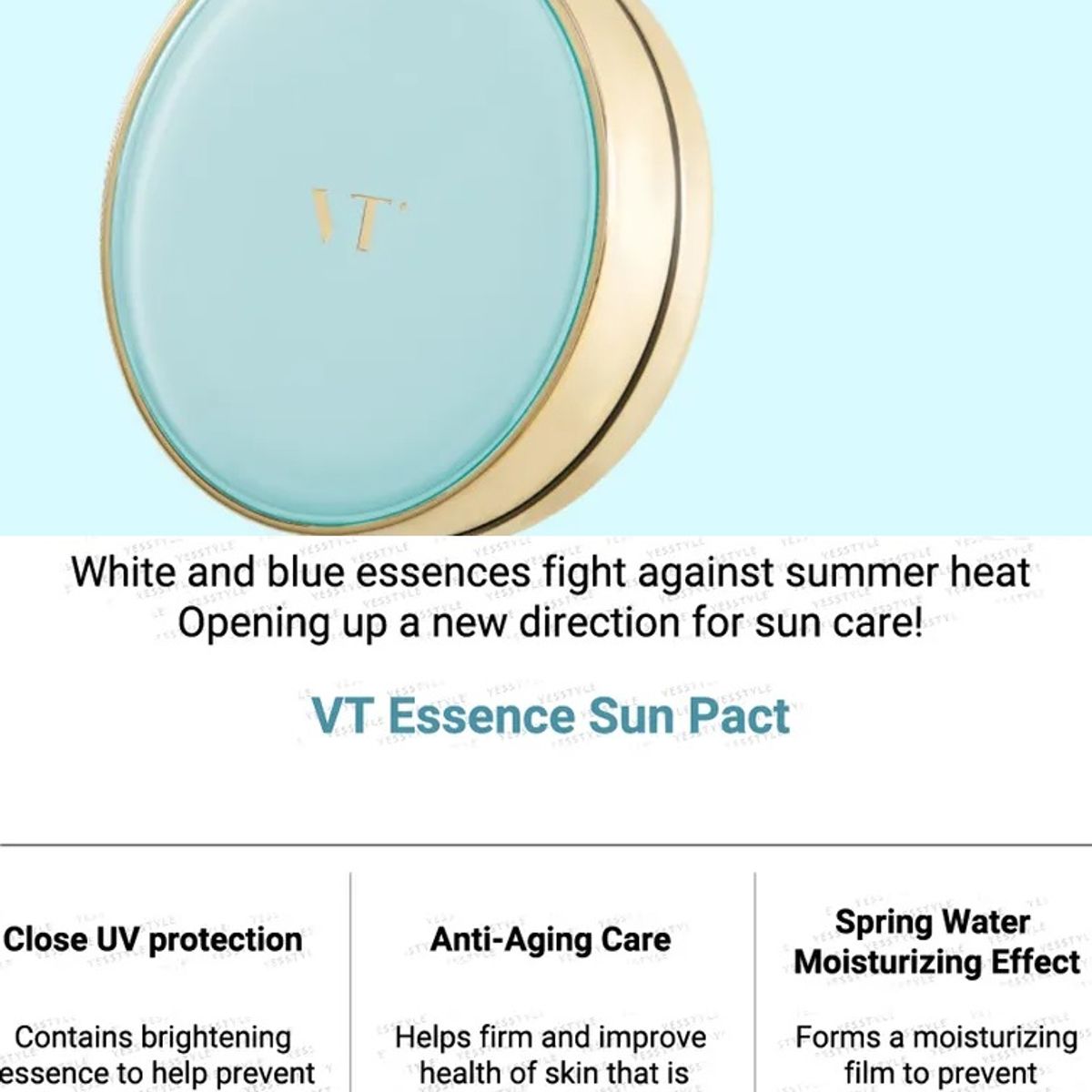 SKIN1004 - VT PROTECTOR SOLAR EN CUSHION ESSENCE SUN PACT FPS 50+ PA+++