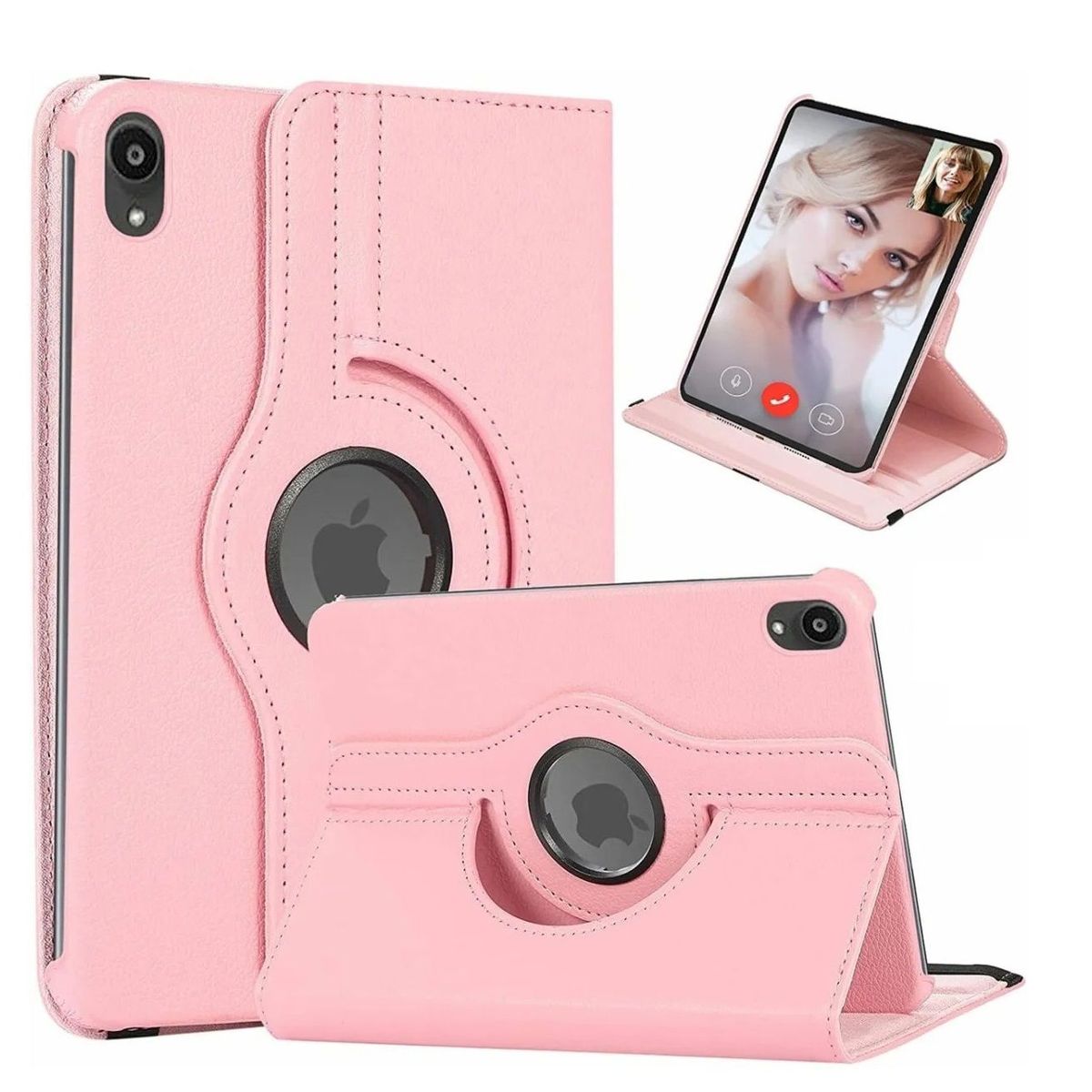 GENERICO - Funda Giro 360° para iPad Mini 6 A2567 A2568 A2569 Protector Case
