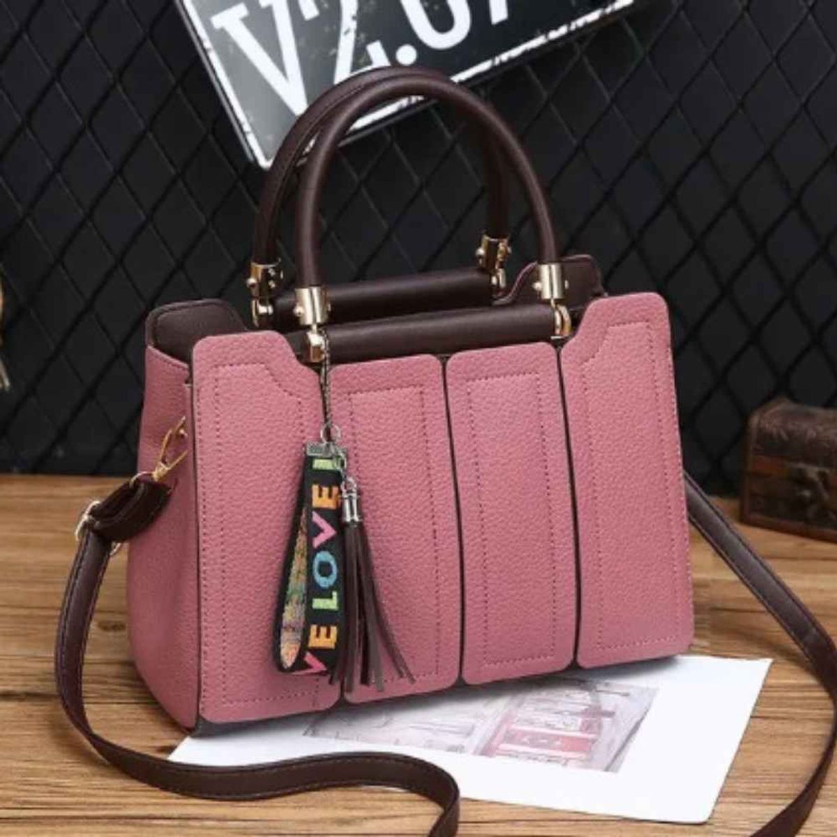 GENERICO - Bolso de hombro Glamor Diseño ELVIN American