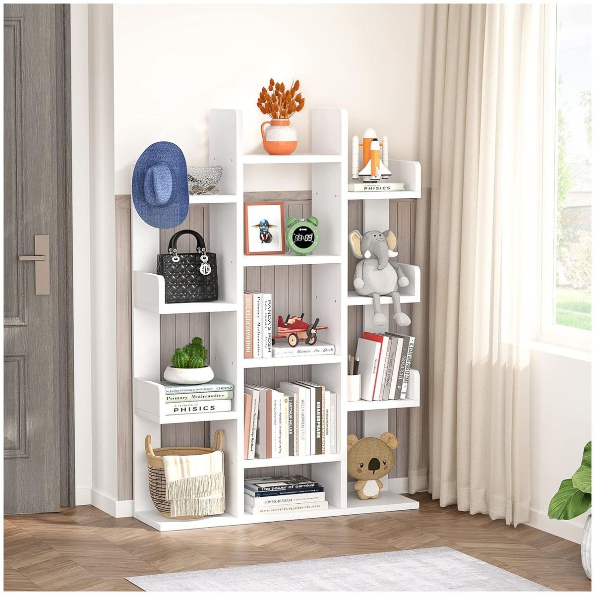 VENTITAS HOME - Librero Kuala Lumpur Ventitas Home Blanco