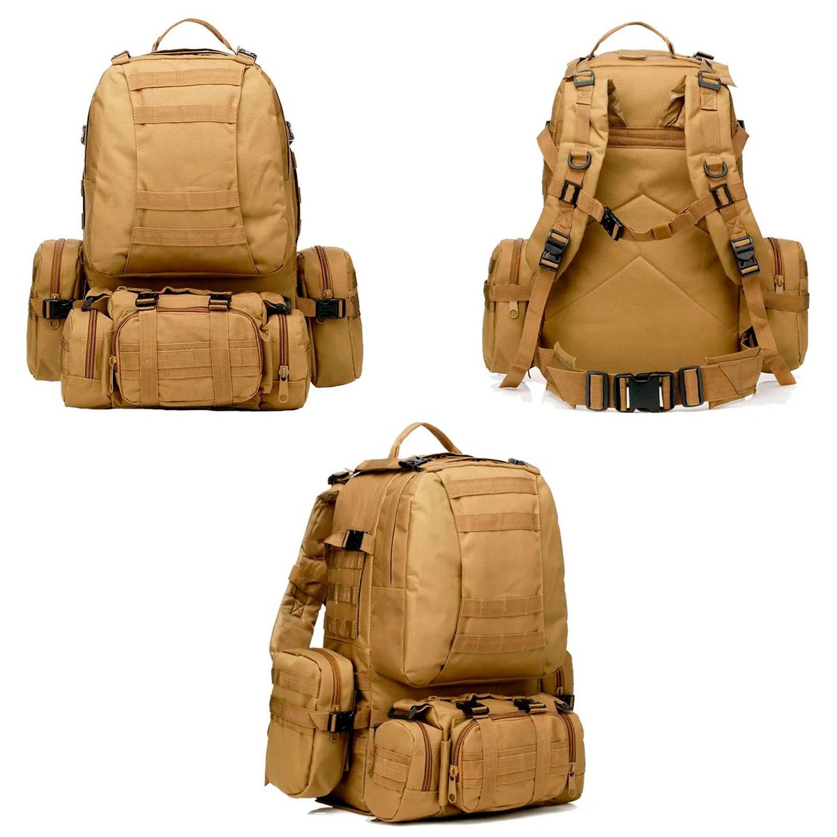 Mochila Tactica Desmontable Militar de aventura, marca GENERICO - Foto Principal