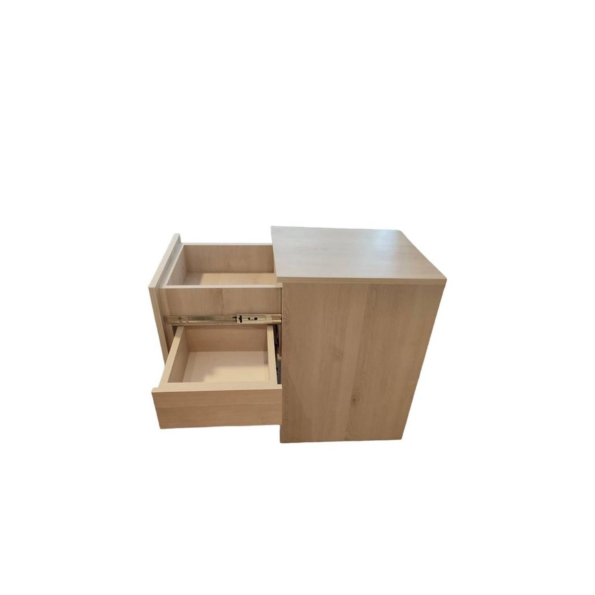 VENTITAS HOME - Velador Cajón Secreto Gadget Ventitas Home Rovere