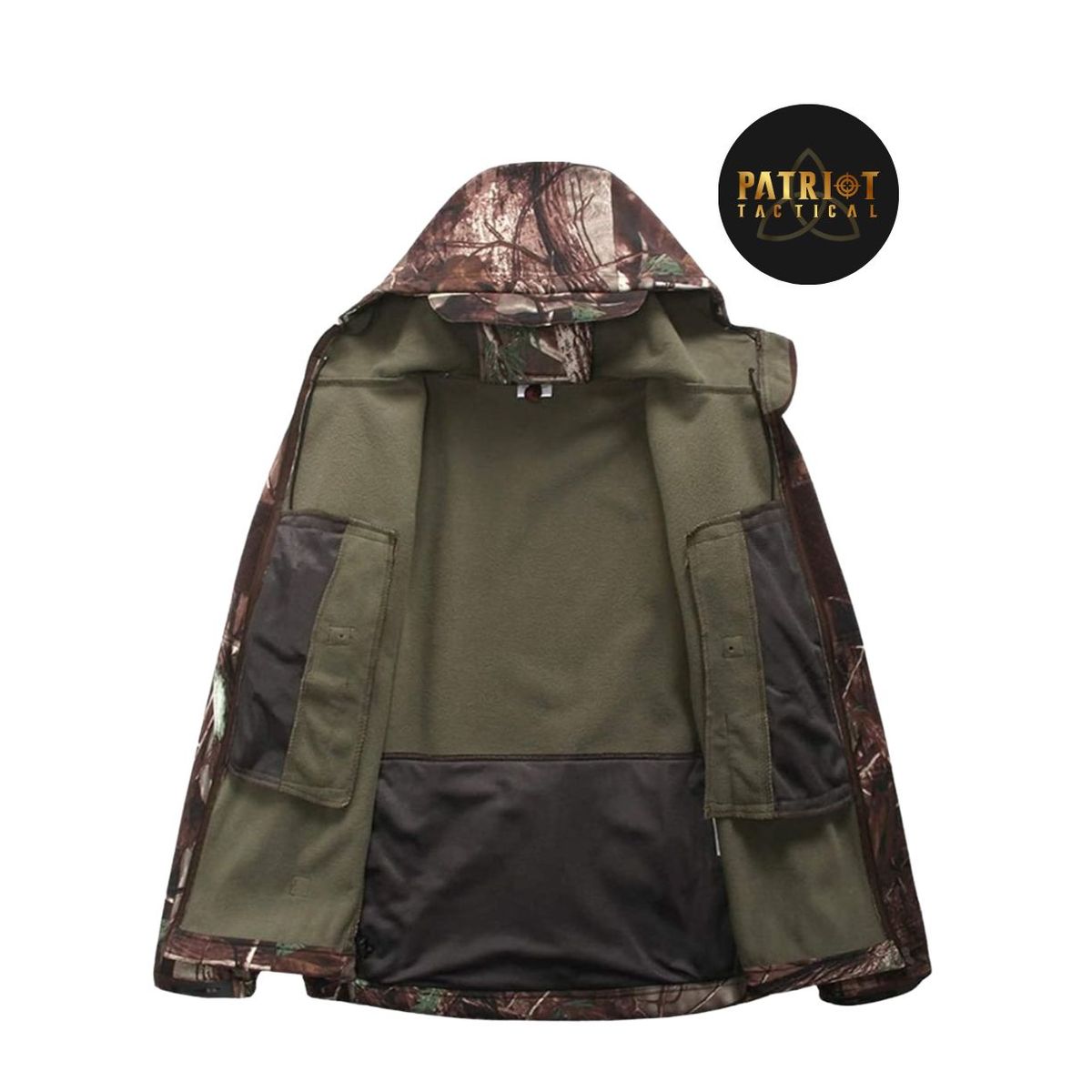 GENERICO - Chaqueta para Hombre de Piel deTtiburón Caza