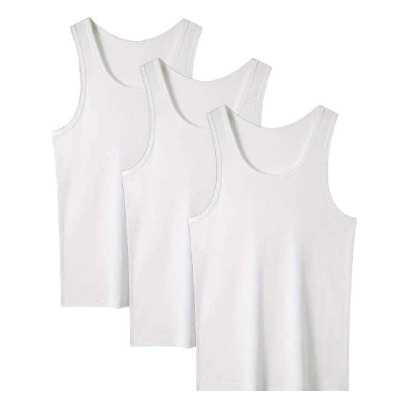 RYBIU IMPORT - Bividí Algodón Hombre Pack 3.-