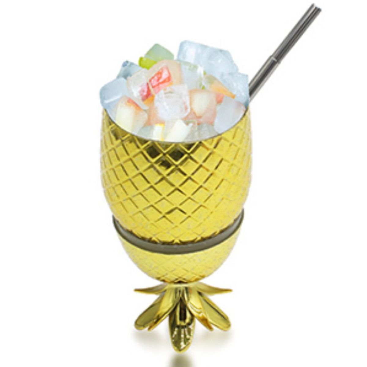 GENERICO - Copa Cóctel en Forma de Piña 500 ml