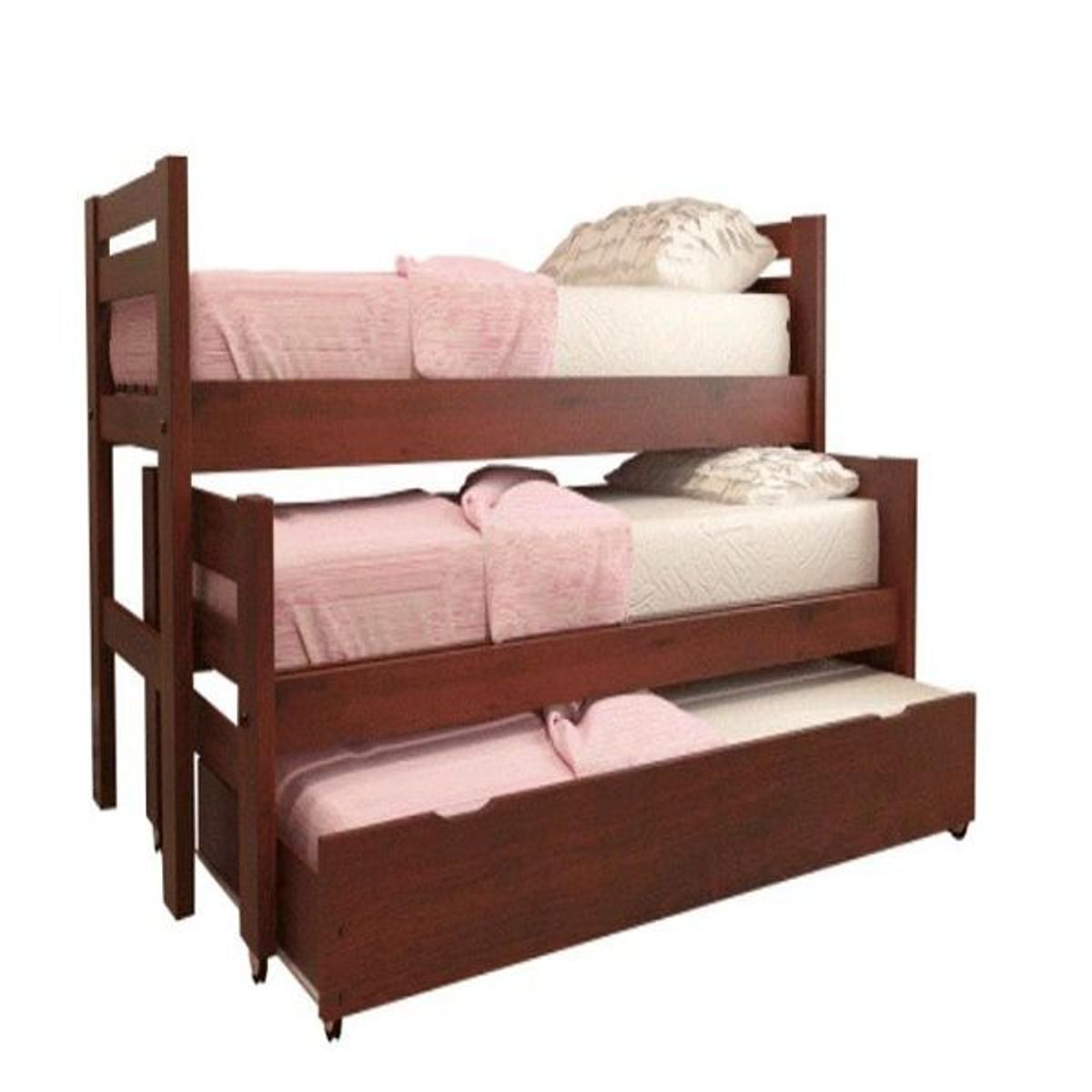 MOBILIARI - MP Cama Nido Triple Marrón 1 Plaza