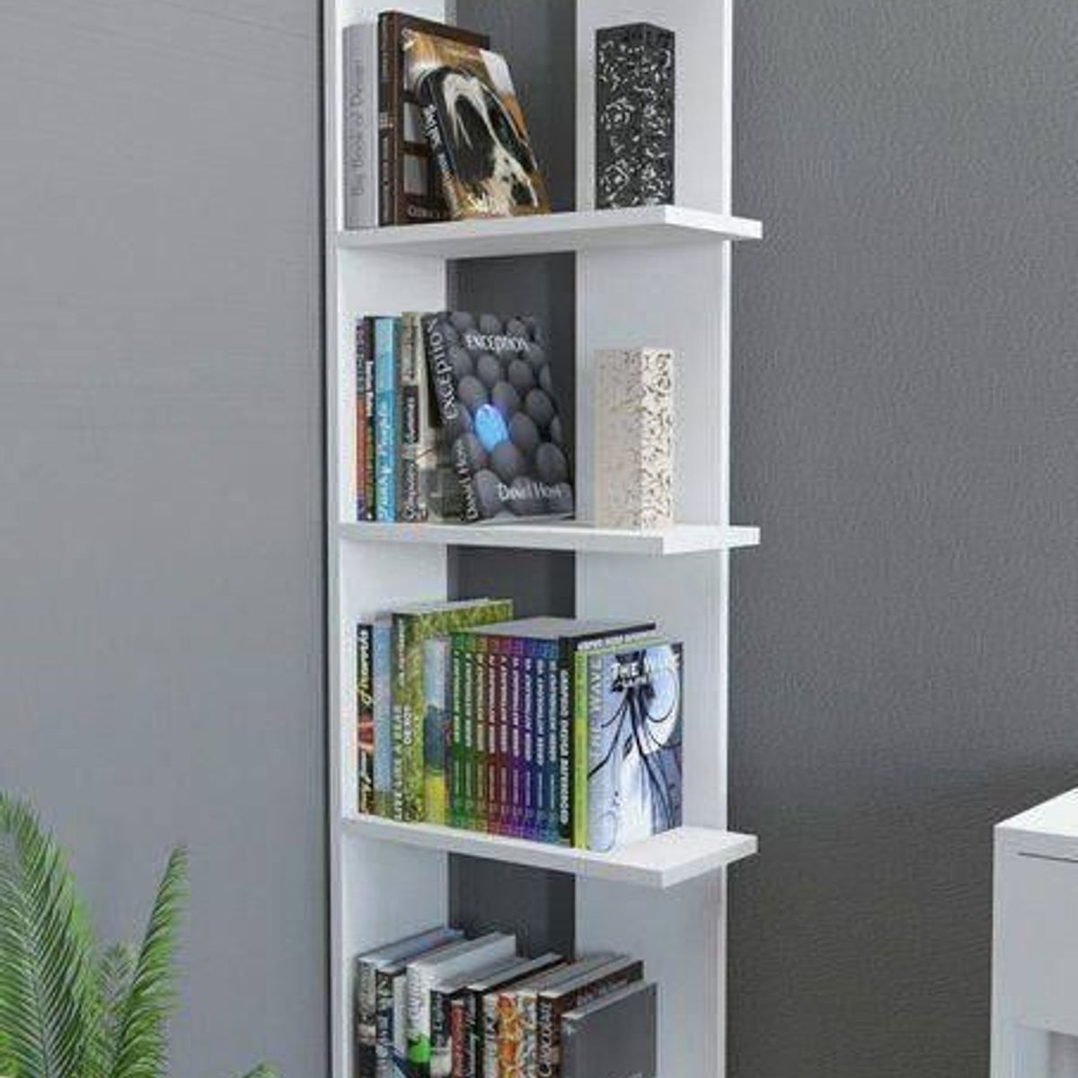 GENERICO - ESQUINERO VIOLETA - LA CASA DEL MUEBLERO - BLANCO