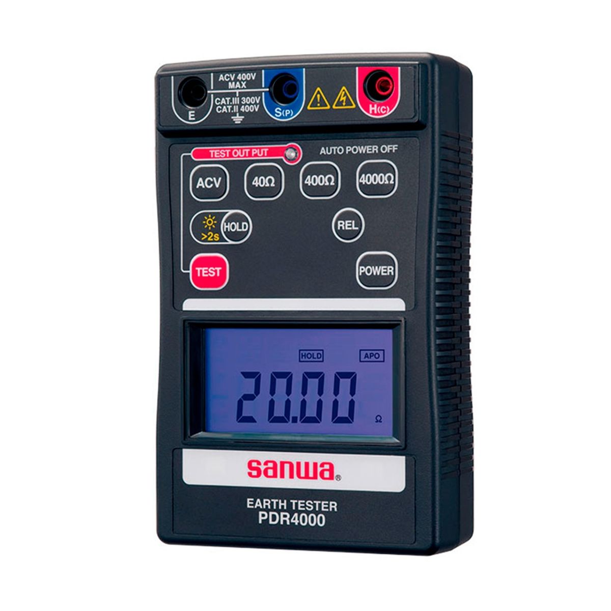 GENERICO - Telurometro Dig 4000Ω PDR4000 SANWA