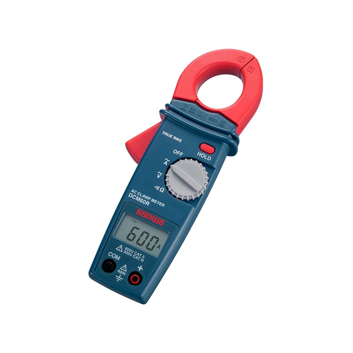 GENERICO - Pinza Amperimetrica Dig. 600 Amp Ac DCM60R SANWA