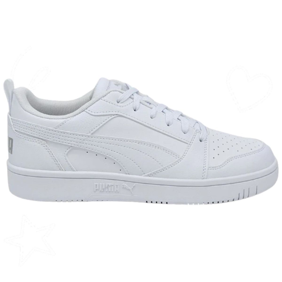 PUMA - Zapatilla Puma Rebound V6 Low 392328 03 Blanco para Hombre