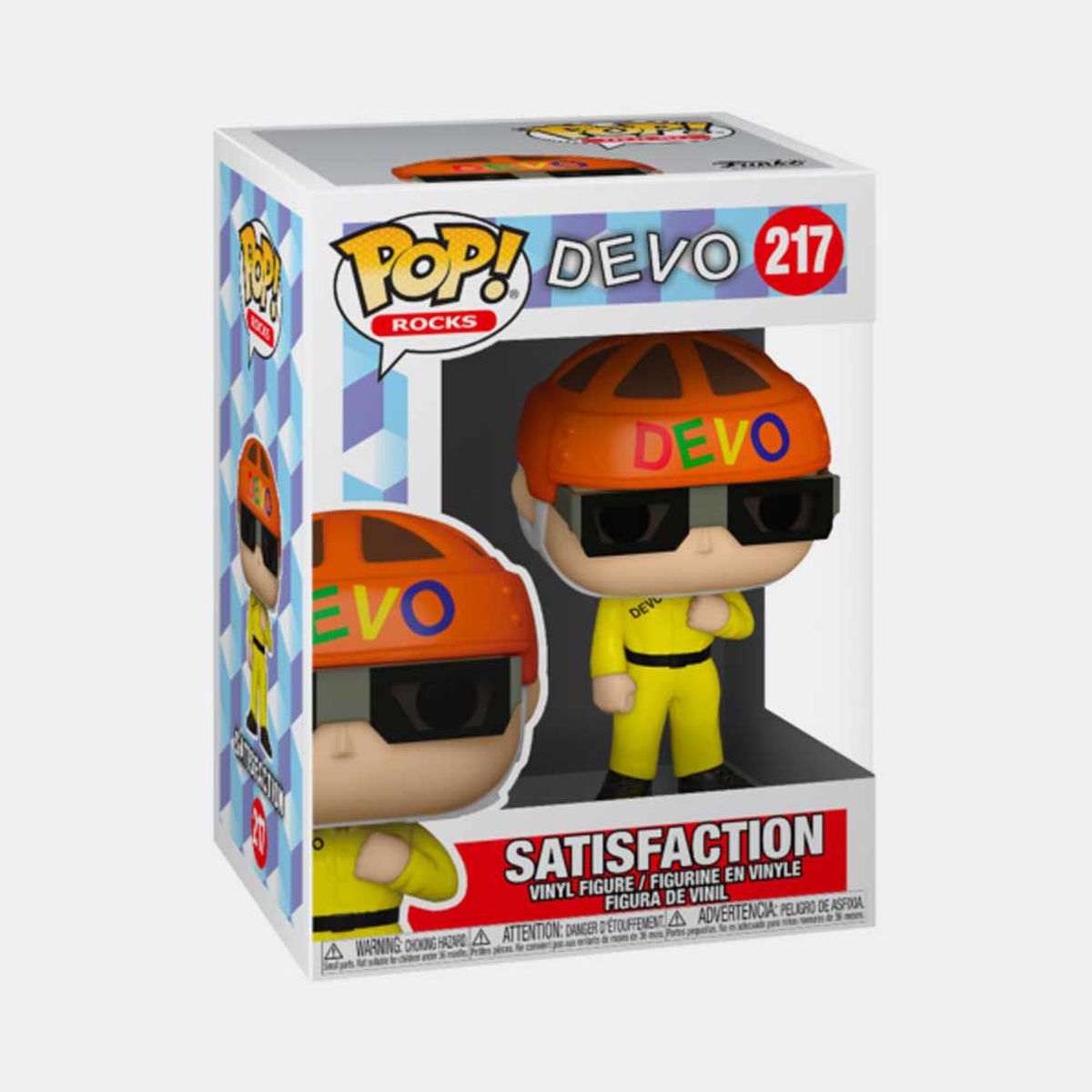 FUNKO - FUNKO POP ROCKS DEVO - SATISFACTION YELLOW SUIT