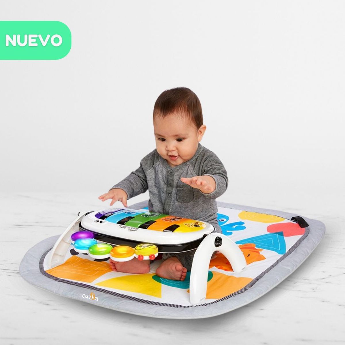 GENERICO - Gimnasio para Bebés 4 EN 1 «KICKIN TUNES» Música y Lenguaje