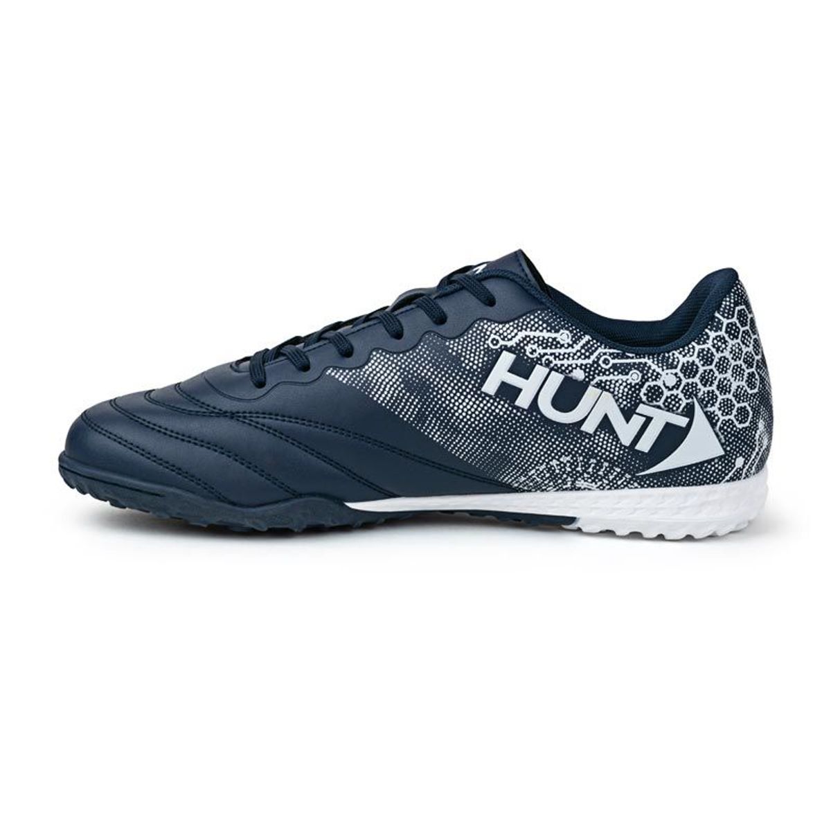 HUNT - HUNT ZAPATILLA DE FUTBOL CROSS TF AZUL-BLANCO