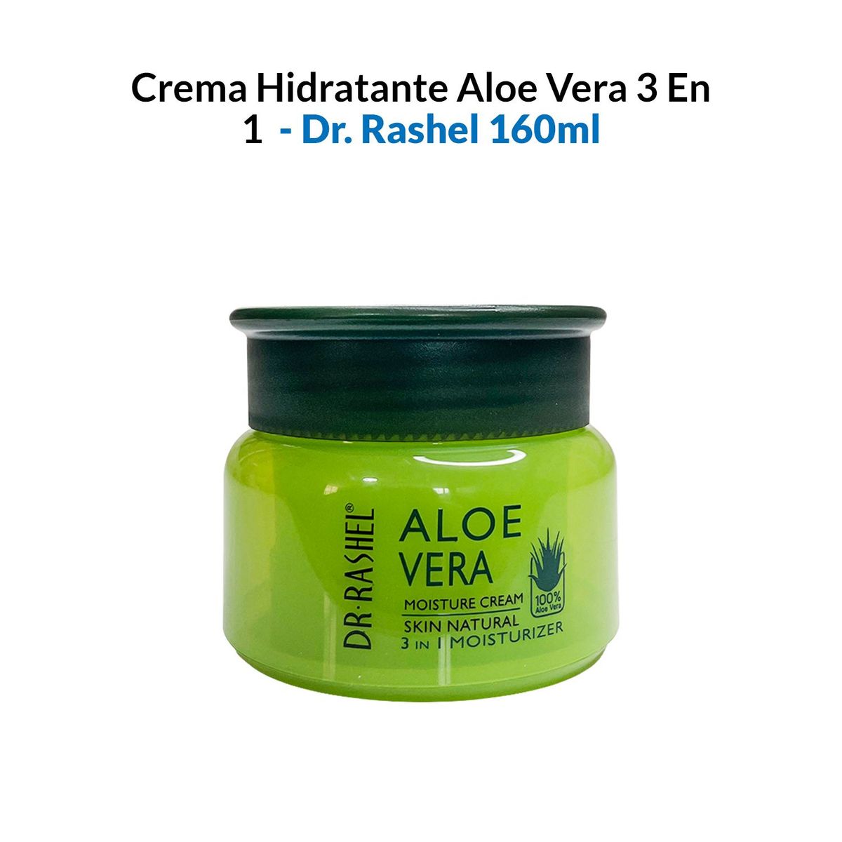 GENERICO - Crema Hidratante Aloe Vera Hidratante 3 En 1 Día/Noche 50gr