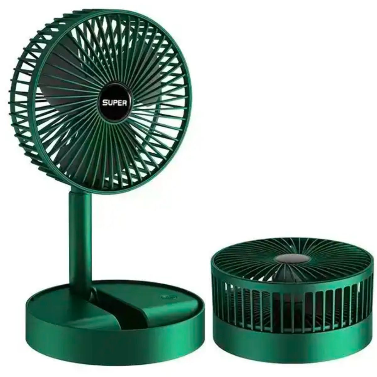 GENERICO - Ventilador Portátil Plegable 3 Velocidades Recargable KS-2102