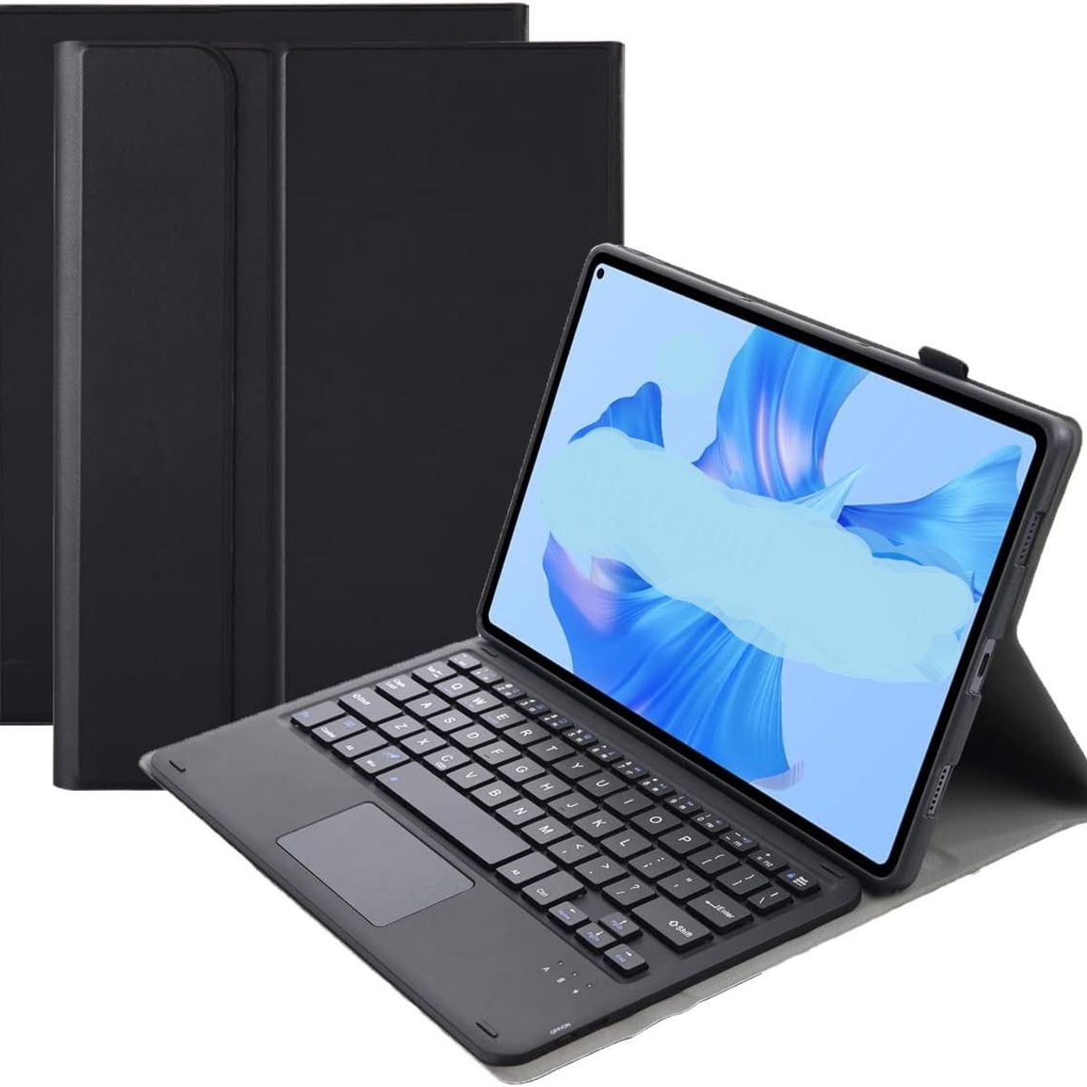 GENERICO - Funda con Teclado Bluetooth para Tablet Xiaomi Redmi Pad SE 11 Negro