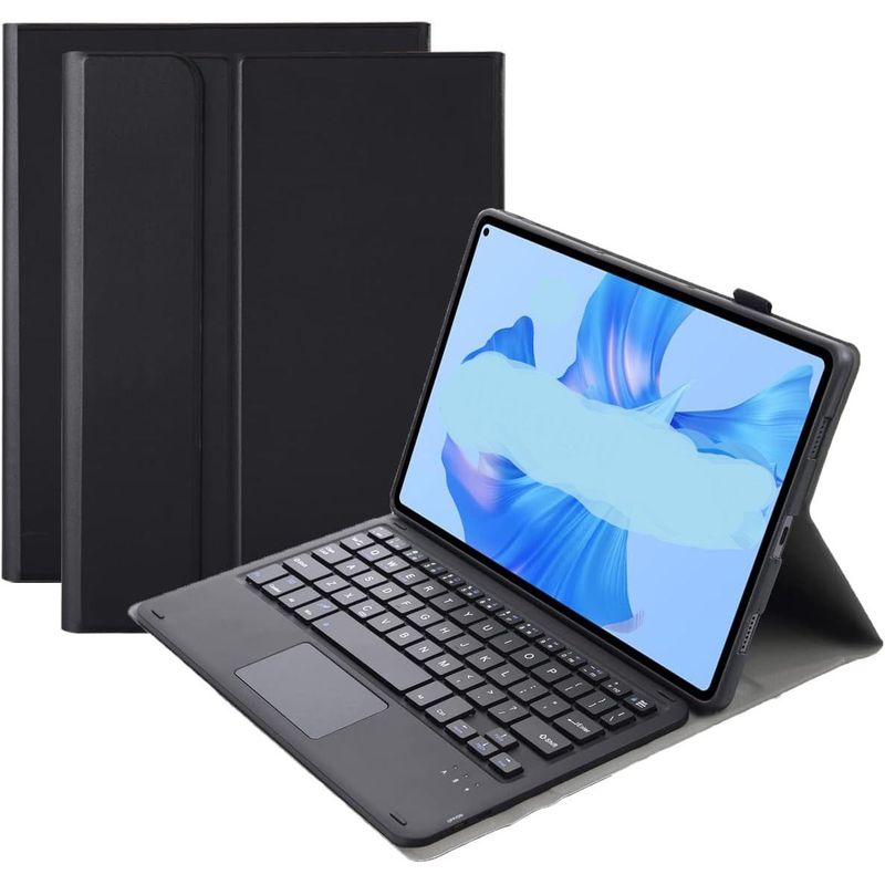 GENERICO - Funda con Teclado Bluetooth para Tablet Xiaomi Redmi Pad SE 11 Negro