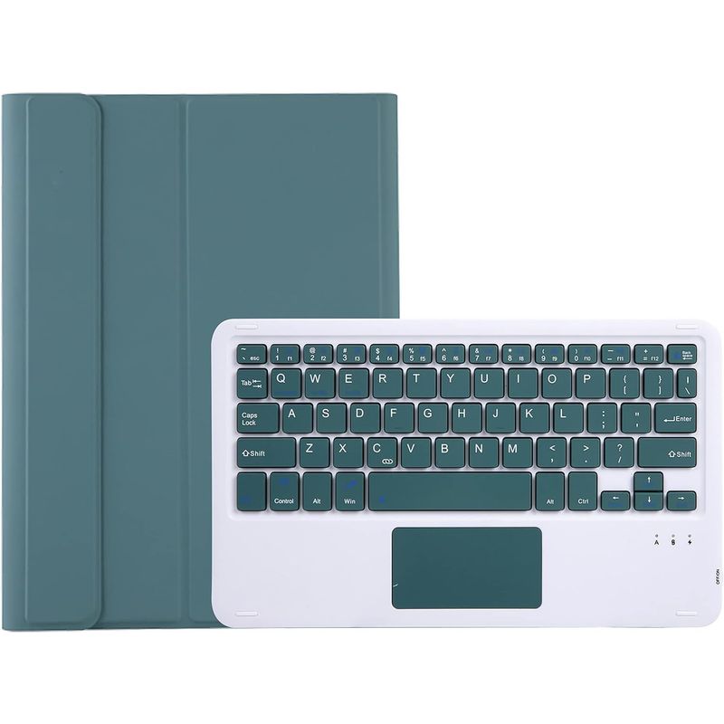 GENERICO - Funda con Teclado Bluetooth para Tablet Lenovo P11 2da gen 11,5 Verde