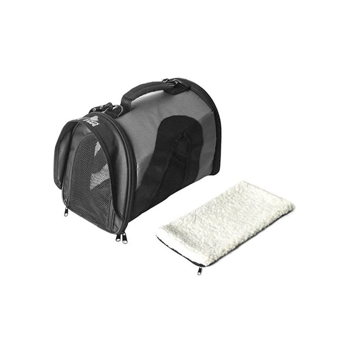 PET SAFE - Bolso de Viaje Maletín Guacal para Mascota Auto Gris