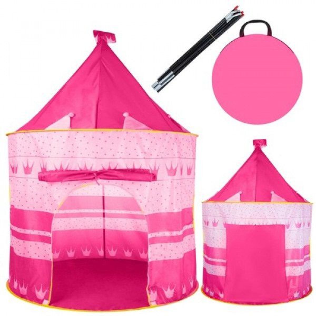 EVERBEST - Carpa de Niños Campo Rosado 105 x 135 cm MG-LZ801