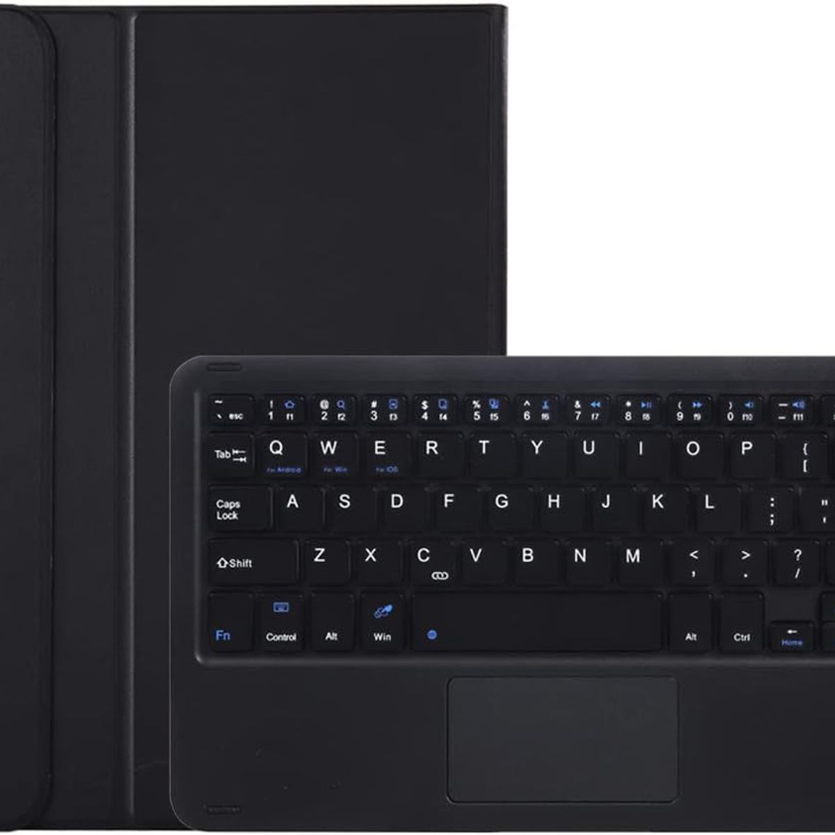 GENERICO - Funda con Teclado para Tablet Samsung Galaxy tab S9 plus 12.4 Negro