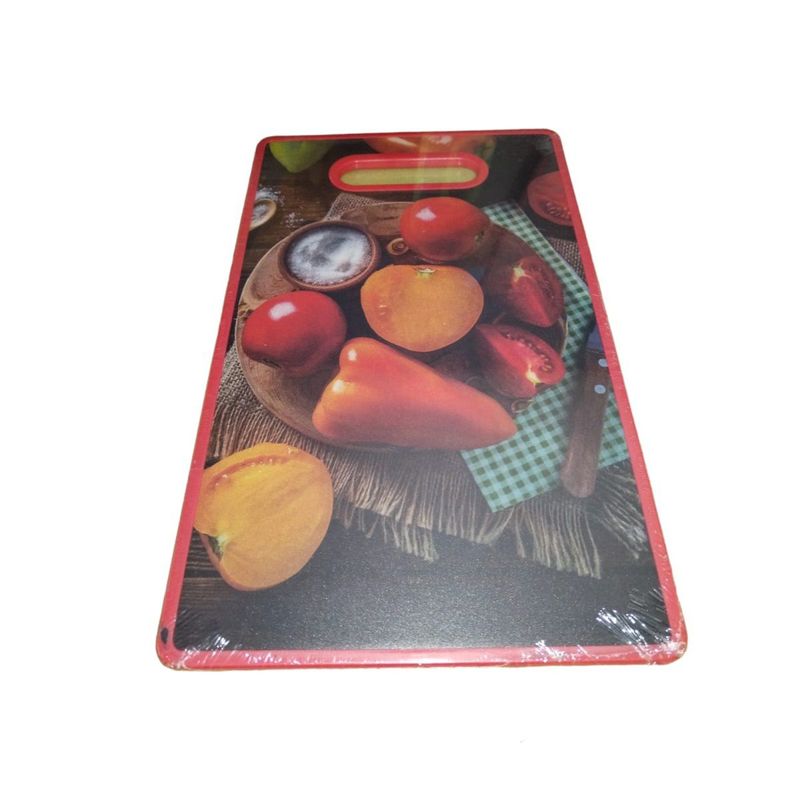 GENERICO - Tabla de Picar de plastico diseño frutas