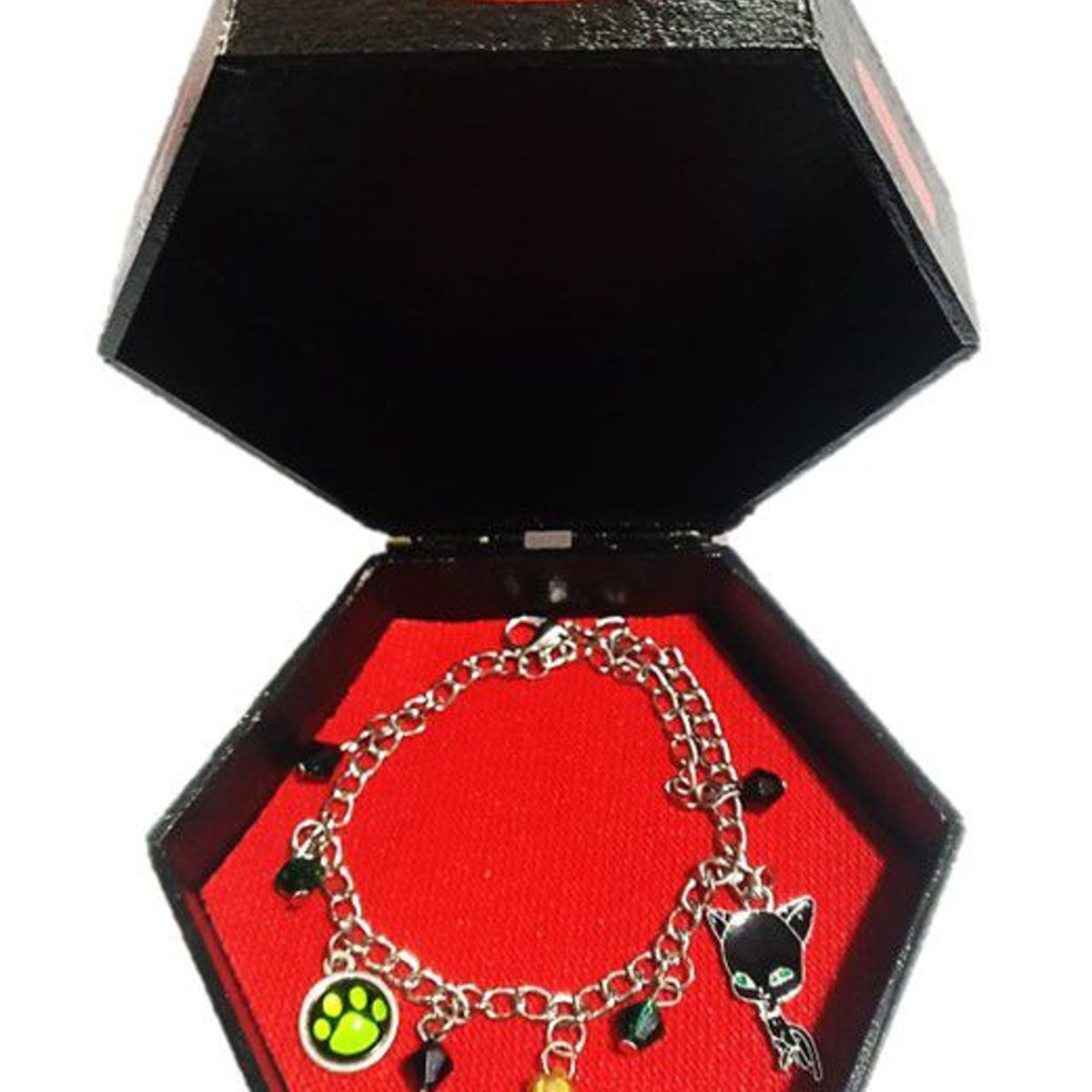 GENERICO - PULSERA CATNOIR Y CAJA INDIVIDUAL MIRACULUS LADYBUG