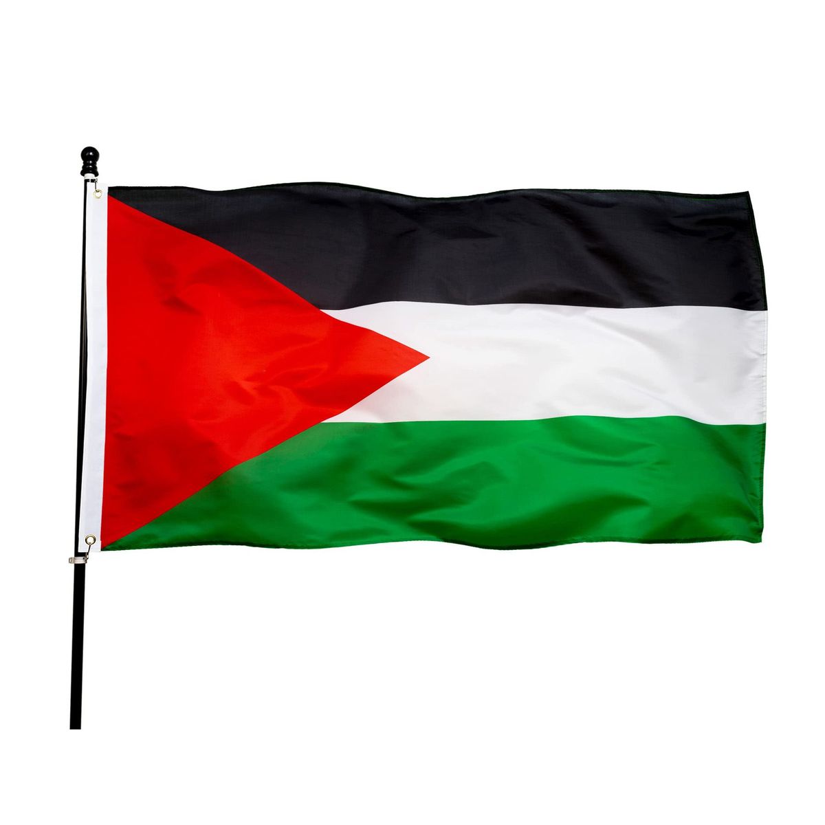 GENERICO - Bandera De Palestina 60 Cm X 90 cm en Poliester A1