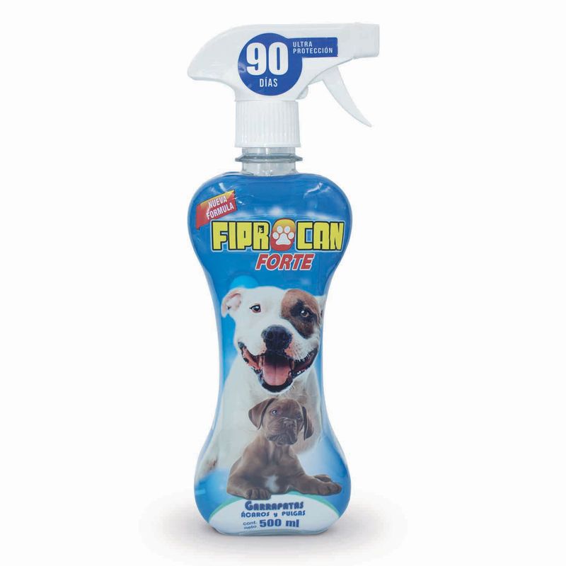 VETLINEX - ANTIPULGAS Y GARRAPATAS FIPROCAN FORTE SPRAY 500 ML