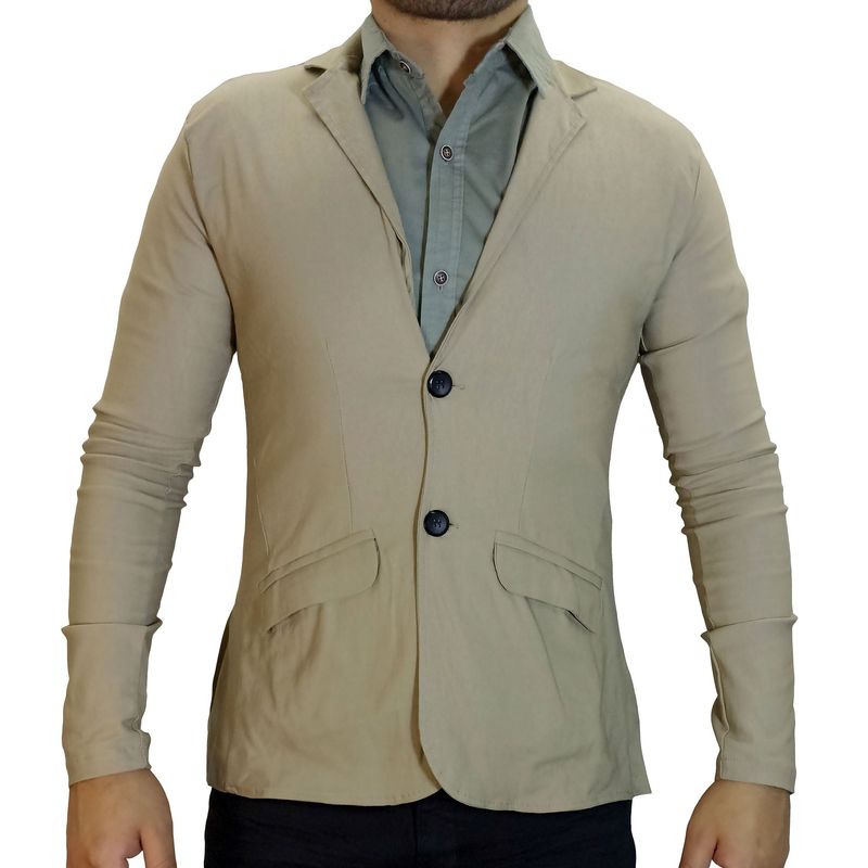 GENERICO - Blazer Hombre Denz - Beige
