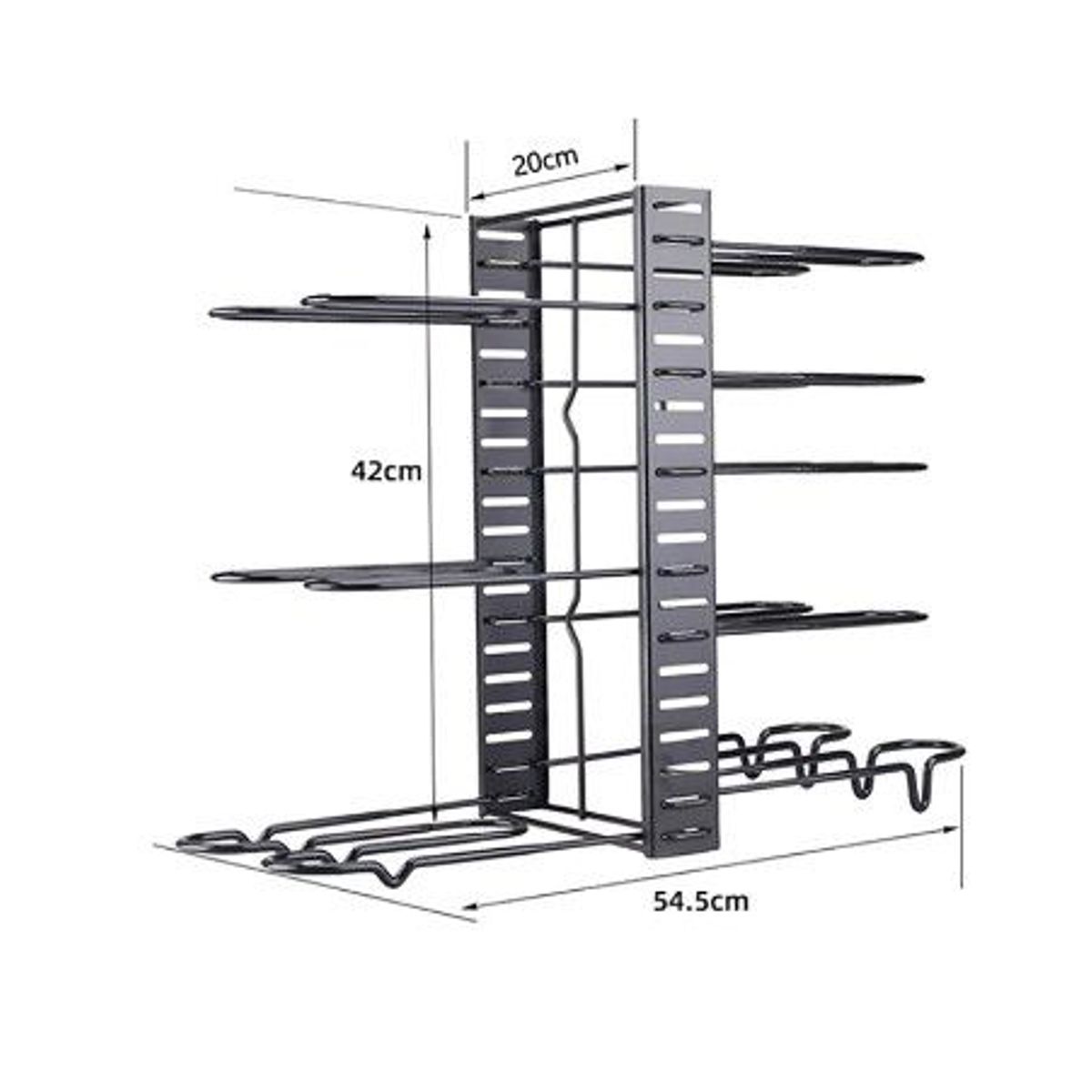 GENERICO - Organizador sartenes ollas.Moda kawaii 2024