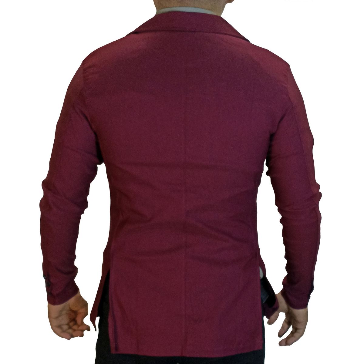 GENERICO - Blazer Hombre Denz - Guinda