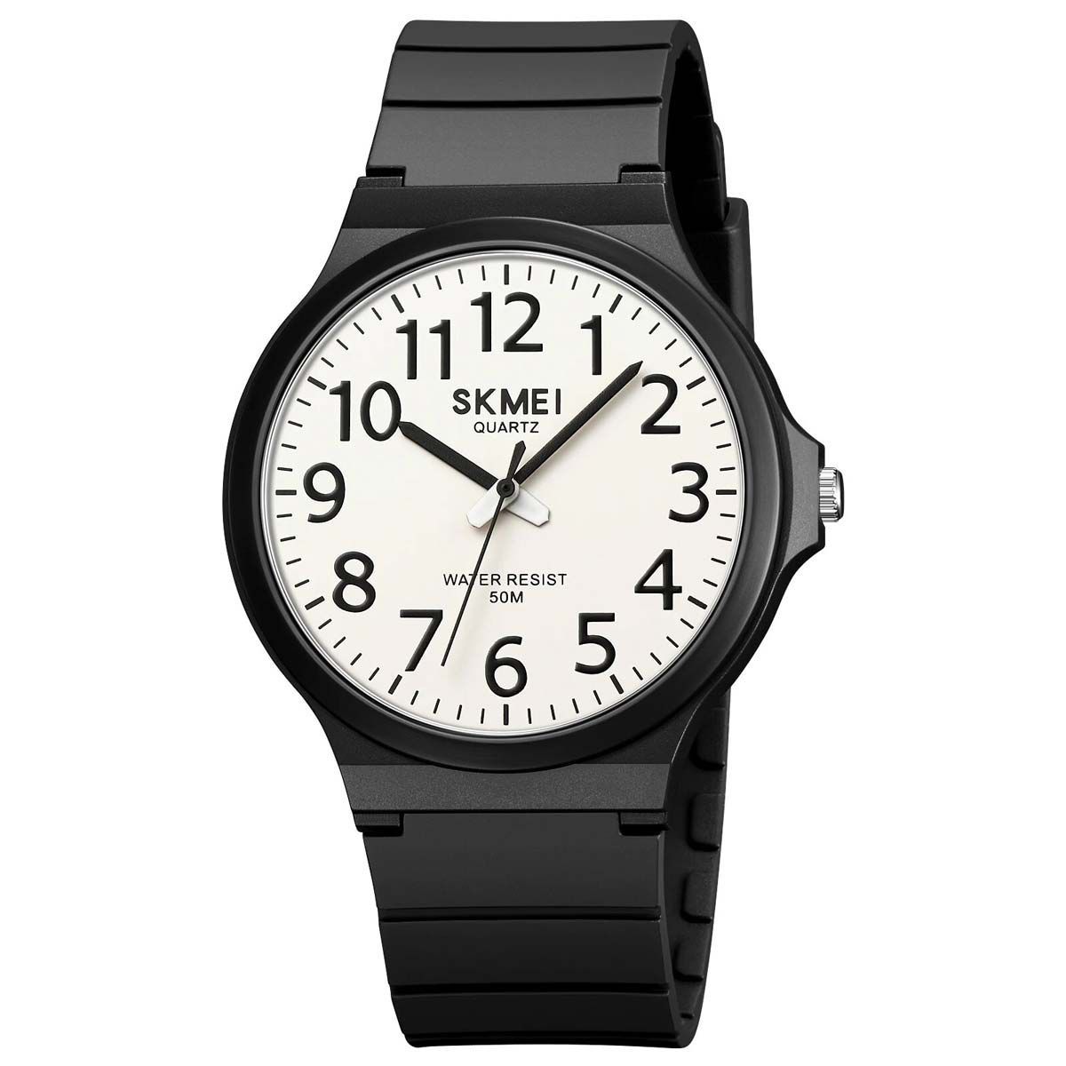 SKMEI - Reloj SKMEI Classic 2108 Analógico Cuarzo - Blanco - Negro