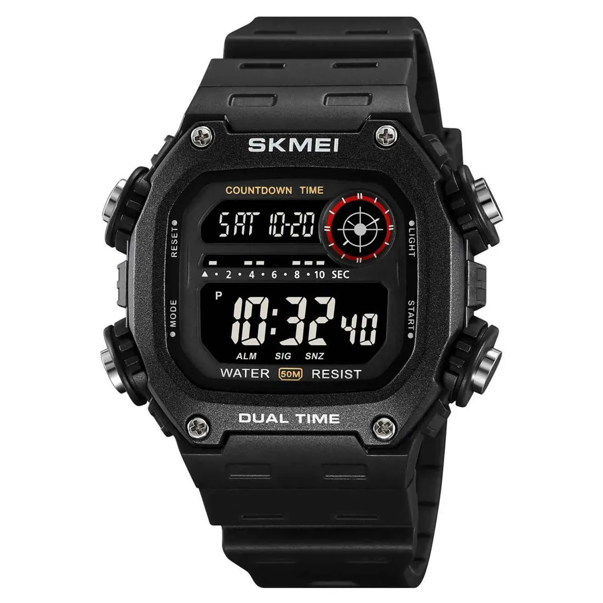SKMEI - Reloj SKMEI Tundra 2126 Digital Multifunción Retroiluminación - Negro