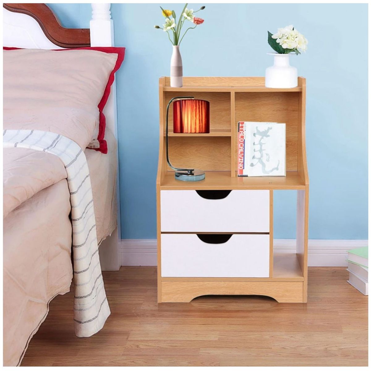 VENTITAS HOME - Velador Mesa de Noche Vintage Makia Ventitas Home Haya