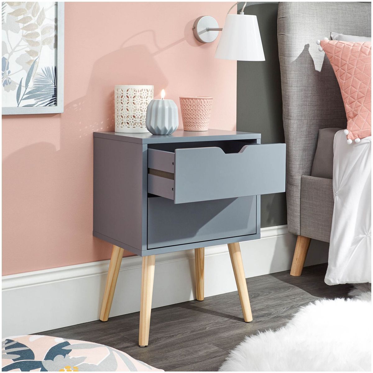 VENTITAS HOME - Velador Vintage Luna Ventitas Home Plomo